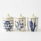 Porcelain Jar Set - 3 Pcs
